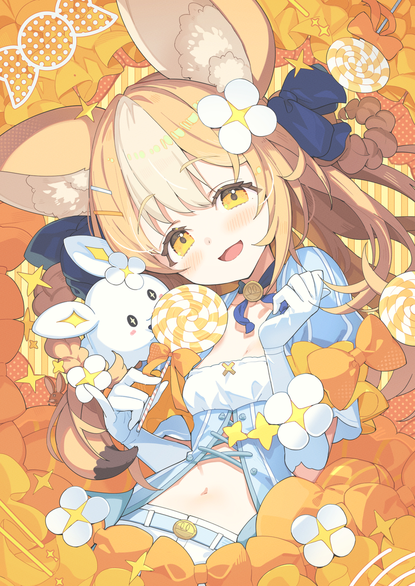 This is a pixiv picture whose title is チャンネル登録１０万人記念.