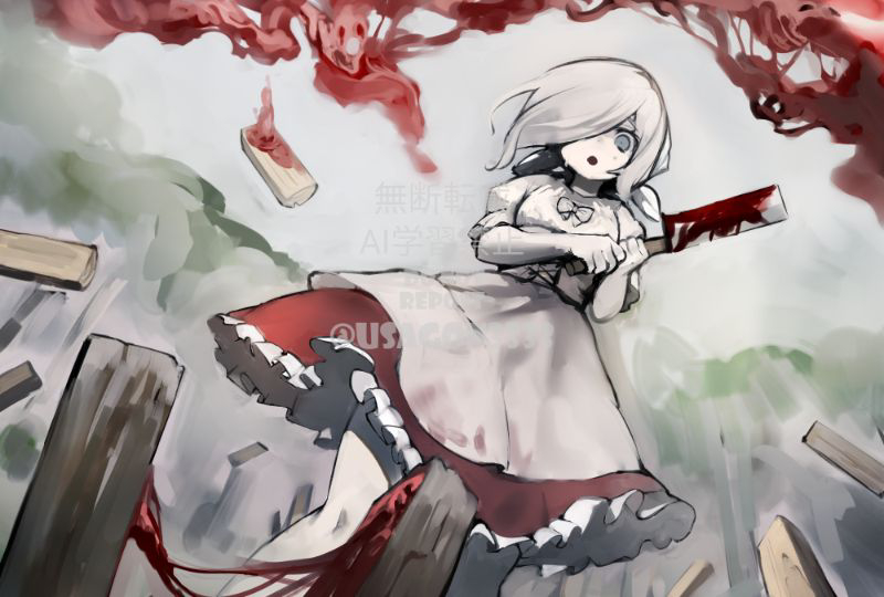 This is a pixiv picture whose title is 無題.