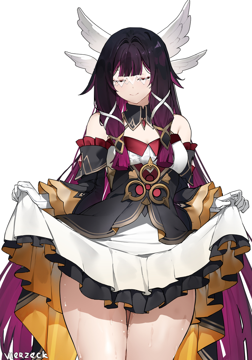 This is a pixiv picture whose title is Columbina.