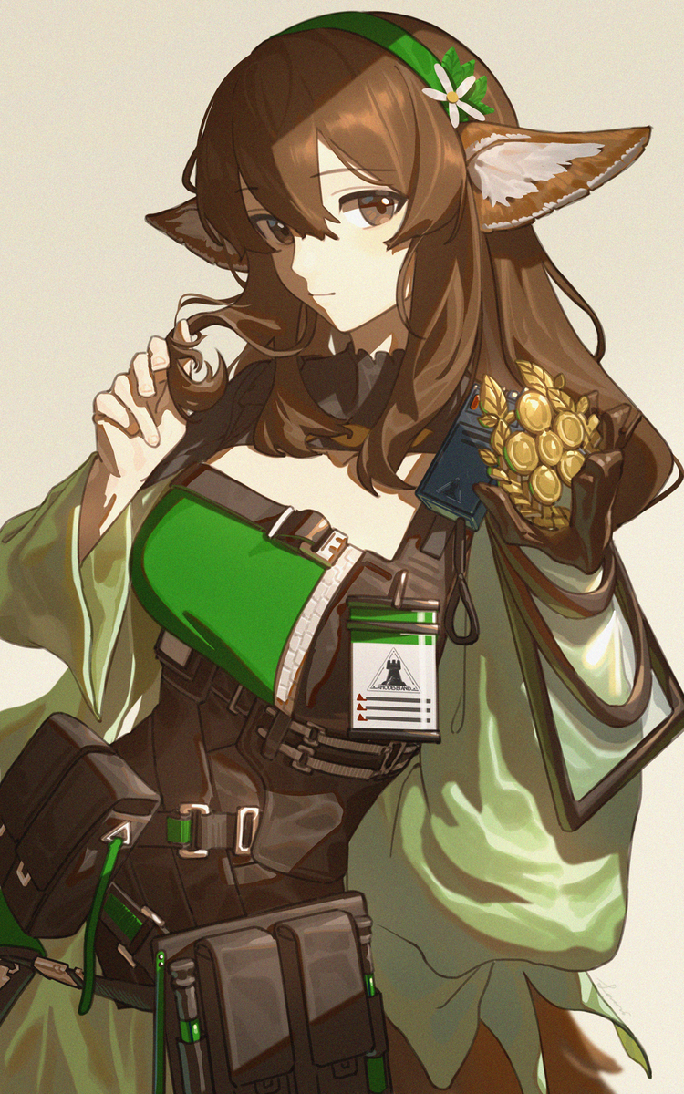 This is a pixiv picture whose title is 先摸一张.