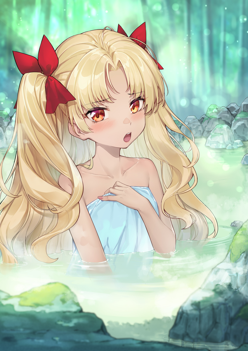 This is a pixiv picture whose title is エレちゃん♨️.