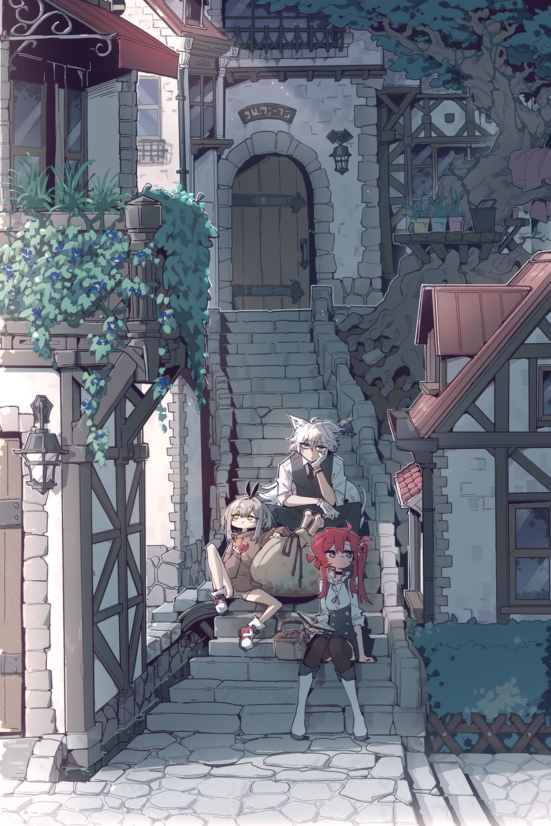 This is a pixiv picture whose title is "通路開通まであと21分...".