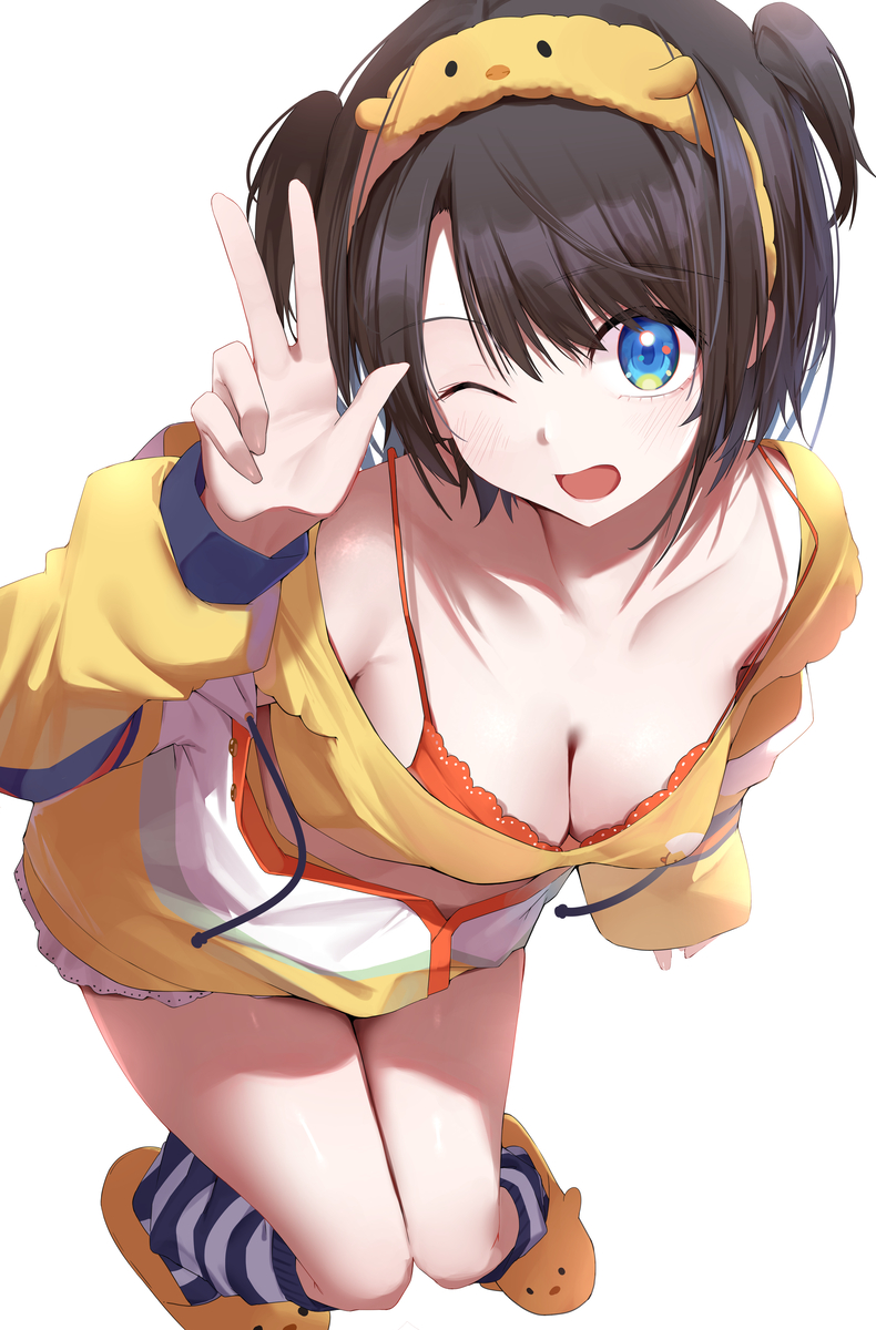 This is a pixiv picture whose title is 部屋着スバちゃーん💛.