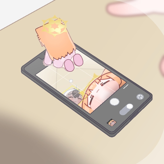 This is a pixiv picture whose title is phone.