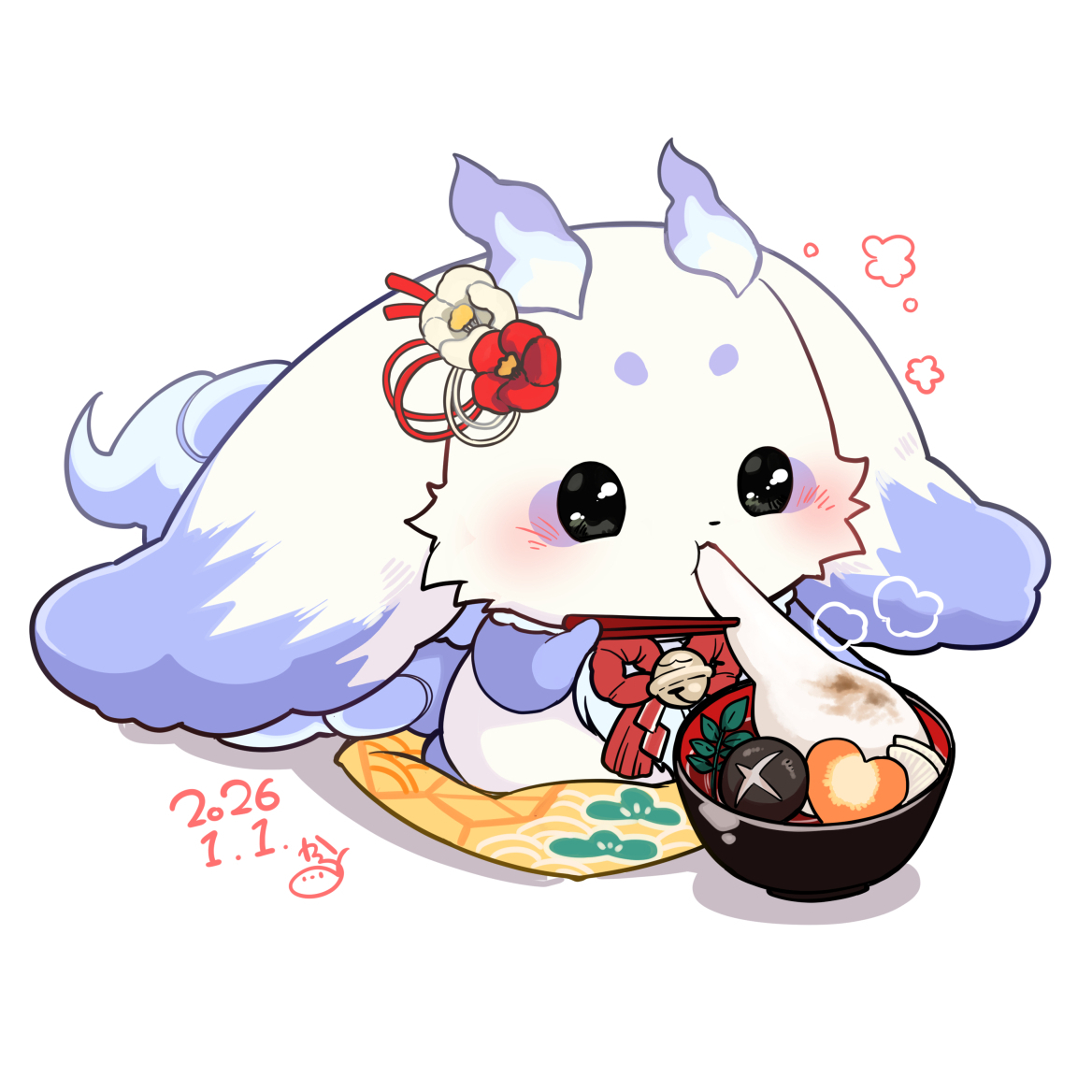 This is a pixiv picture whose title is １月のちょまさんまとめ.