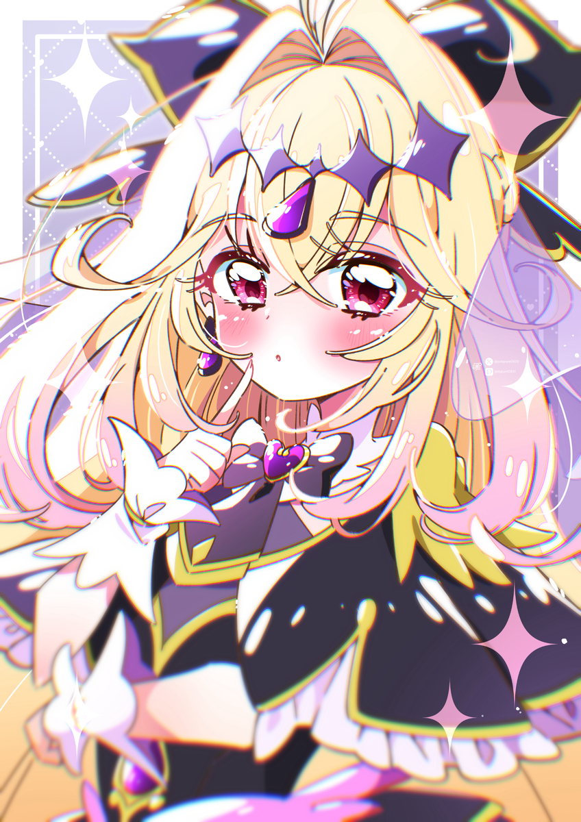 This is a pixiv picture whose title is キュアアルカナ・シャドウ.