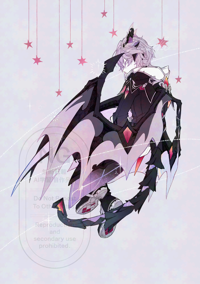 This is a pixiv picture whose title is 💤💫.