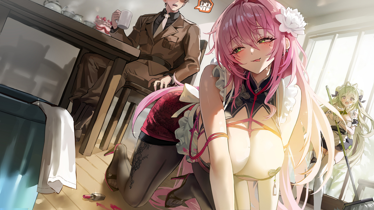 This is a pixiv picture whose title is Velvet.