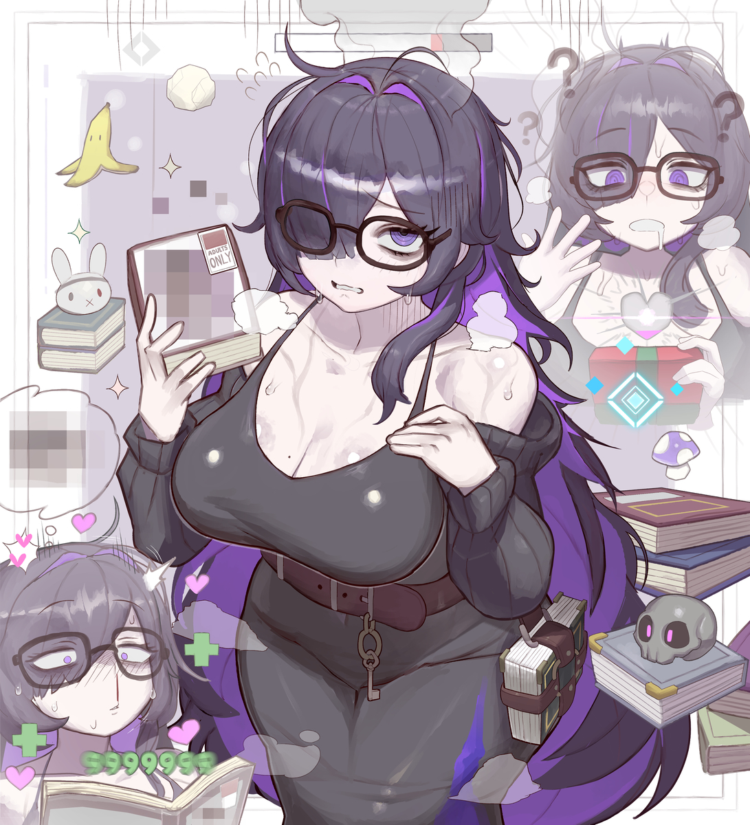 This is a pixiv picture whose title is 니케 레이블 팬아트 그림.