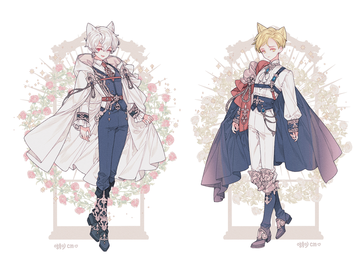 This is a pixiv picture whose title is ♡cm♡.