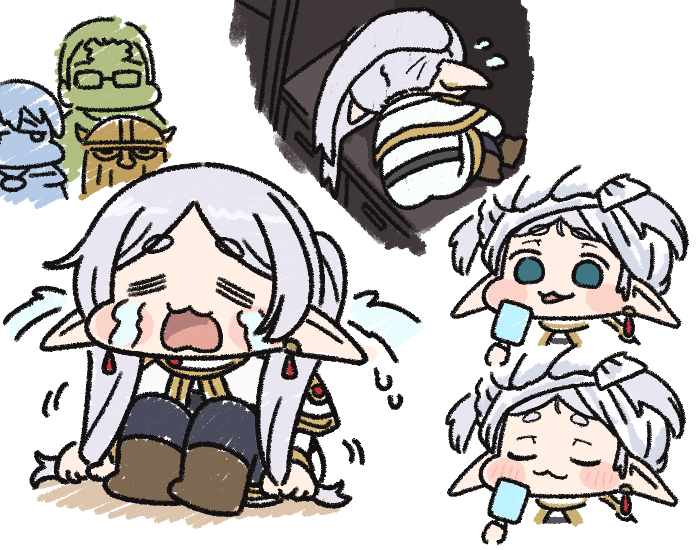 This is a pixiv picture whose title is フリーレン.