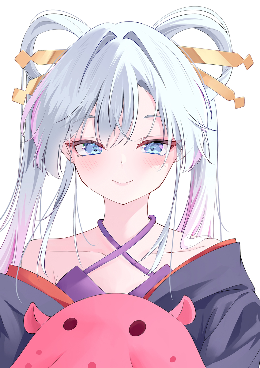 This is a pixiv picture whose title is 月見ヤチヨ.