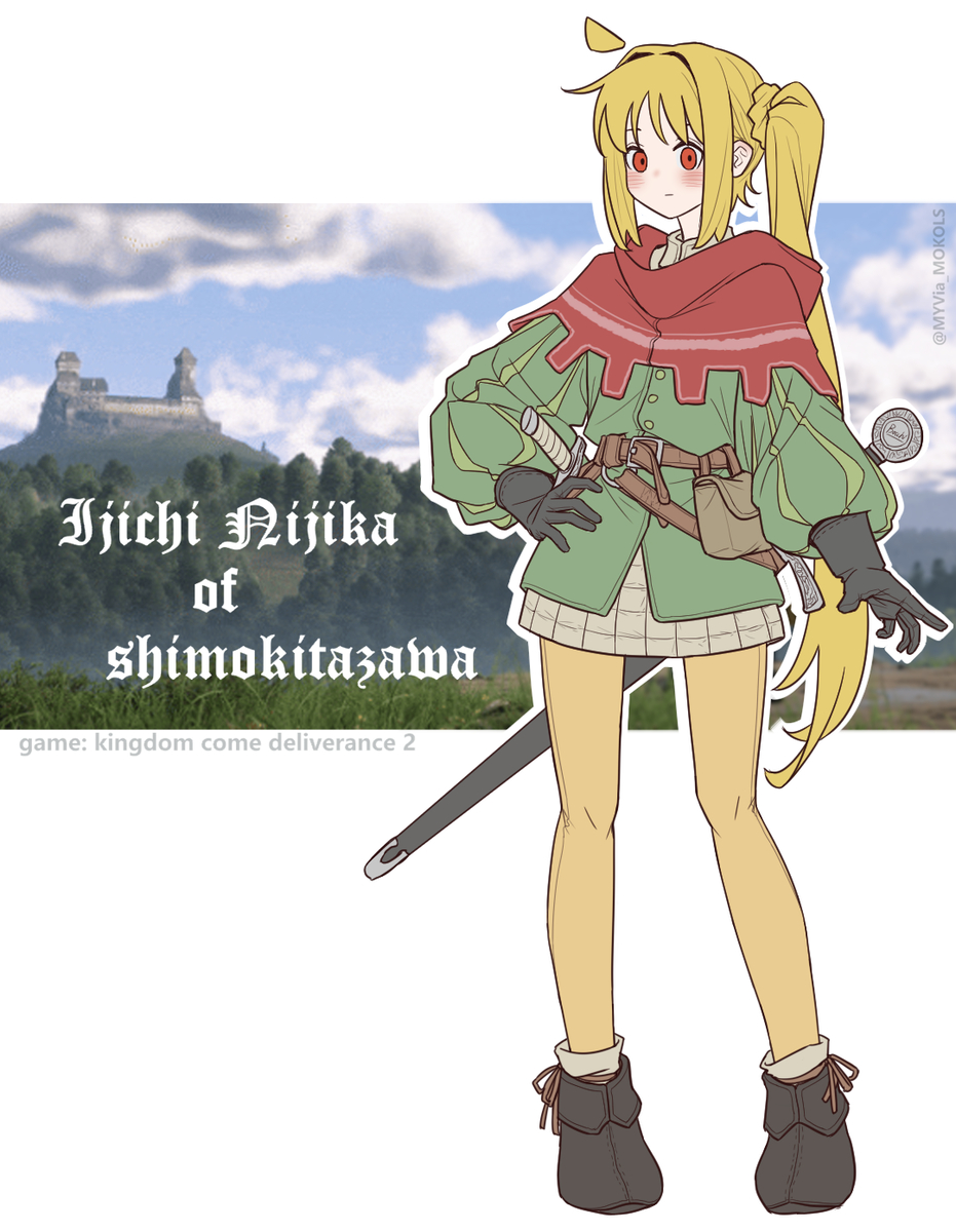This is a pixiv picture whose title is Ijichi Nijika of shimokitazawa.