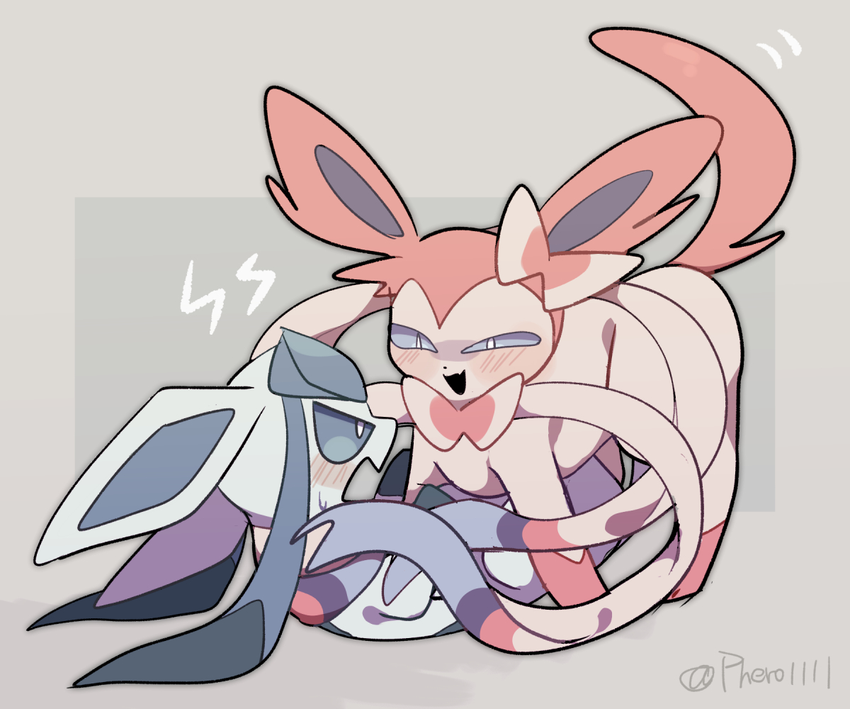 This is a pixiv picture whose title is ブイズ（CP）.