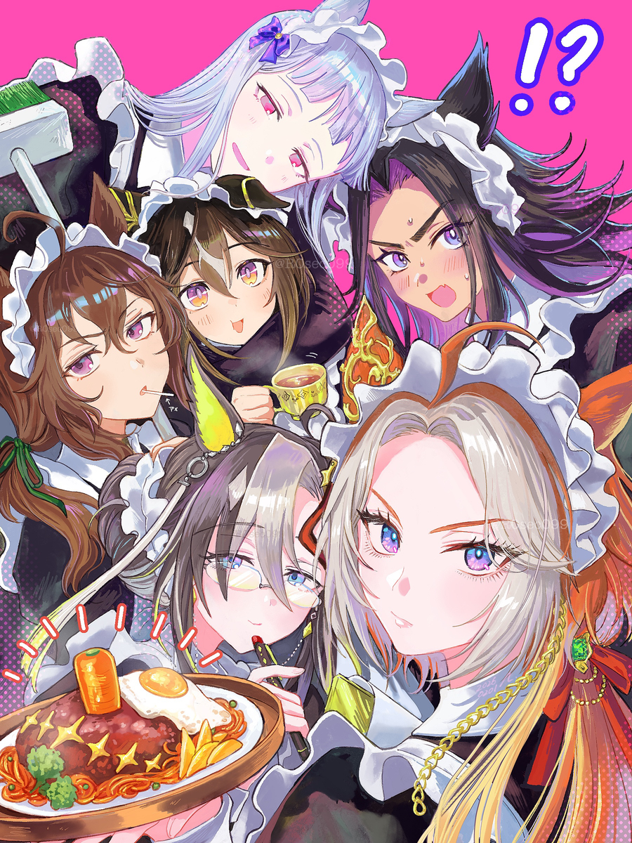 This is a pixiv picture whose title is ⁉️.