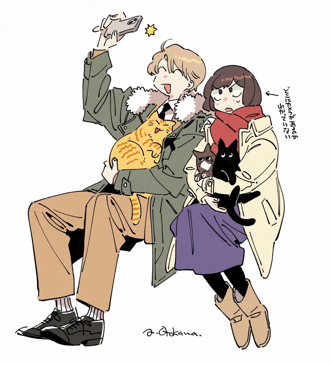 This is a pixiv picture whose title is 黒根さん 落書き③.