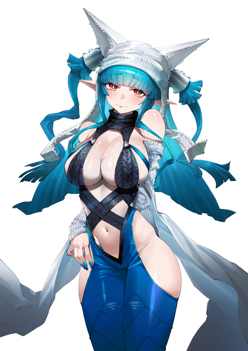 This is a pixiv picture whose title is 别礼.