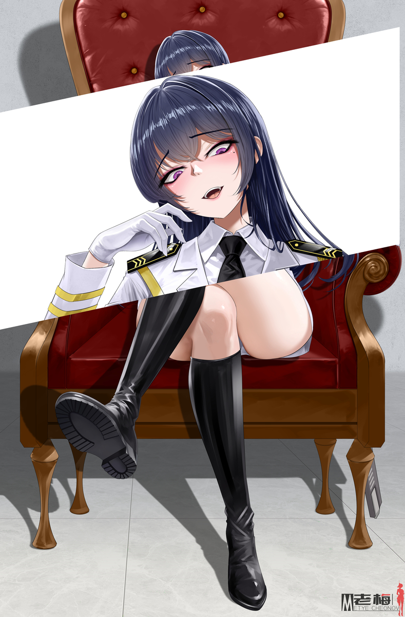 This is a pixiv picture whose title is 謝婉晴 (Before killed).