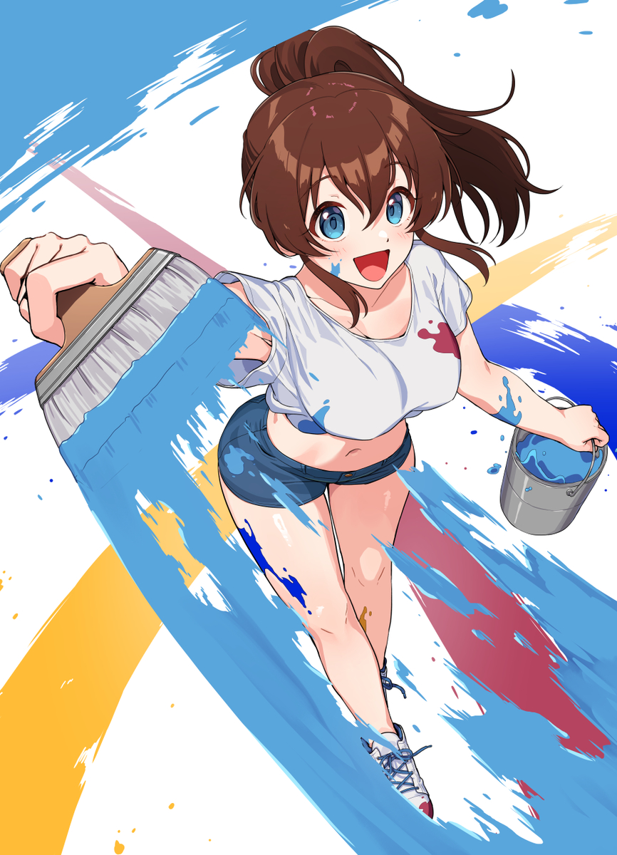 This is a pixiv picture whose title is ハケ.