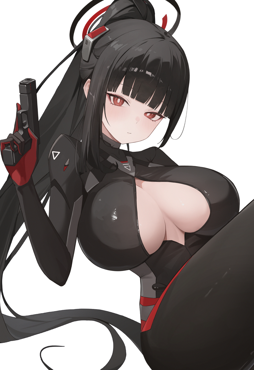 This is a pixiv picture whose title is 調月リオ🖤.