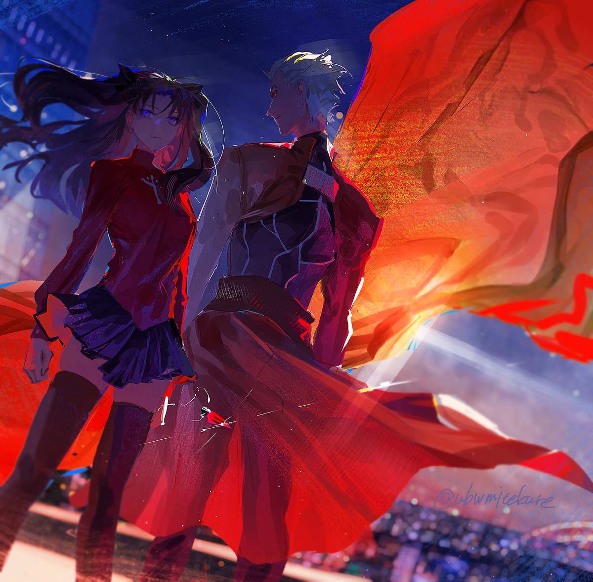 This is a pixiv picture whose title is ベストバディ.