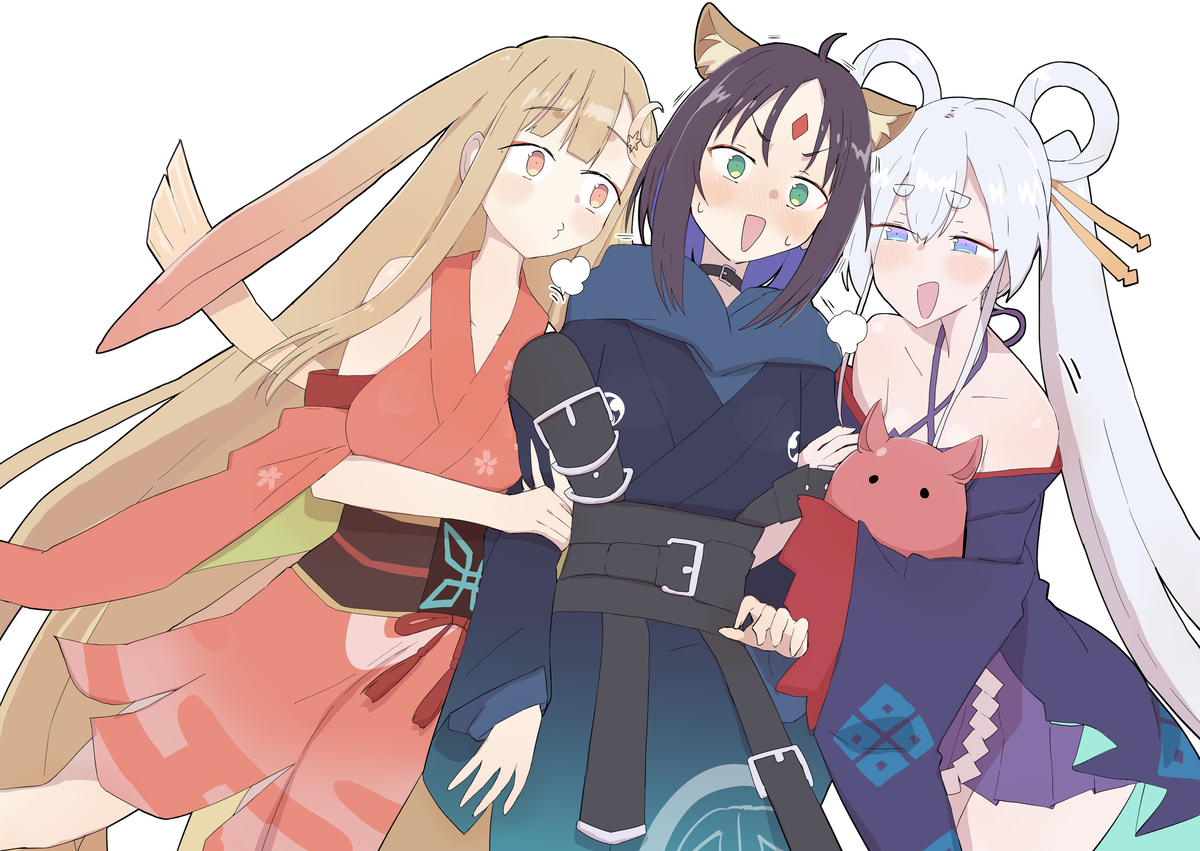 This is a pixiv picture whose title is かぐいろやちよ〜.