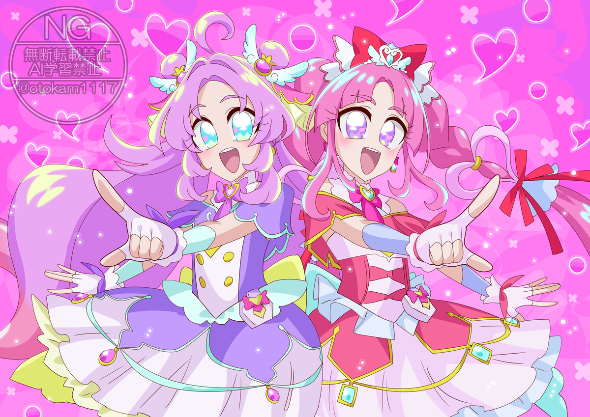 This is a pixiv picture whose title is 名探偵プリキュア！.