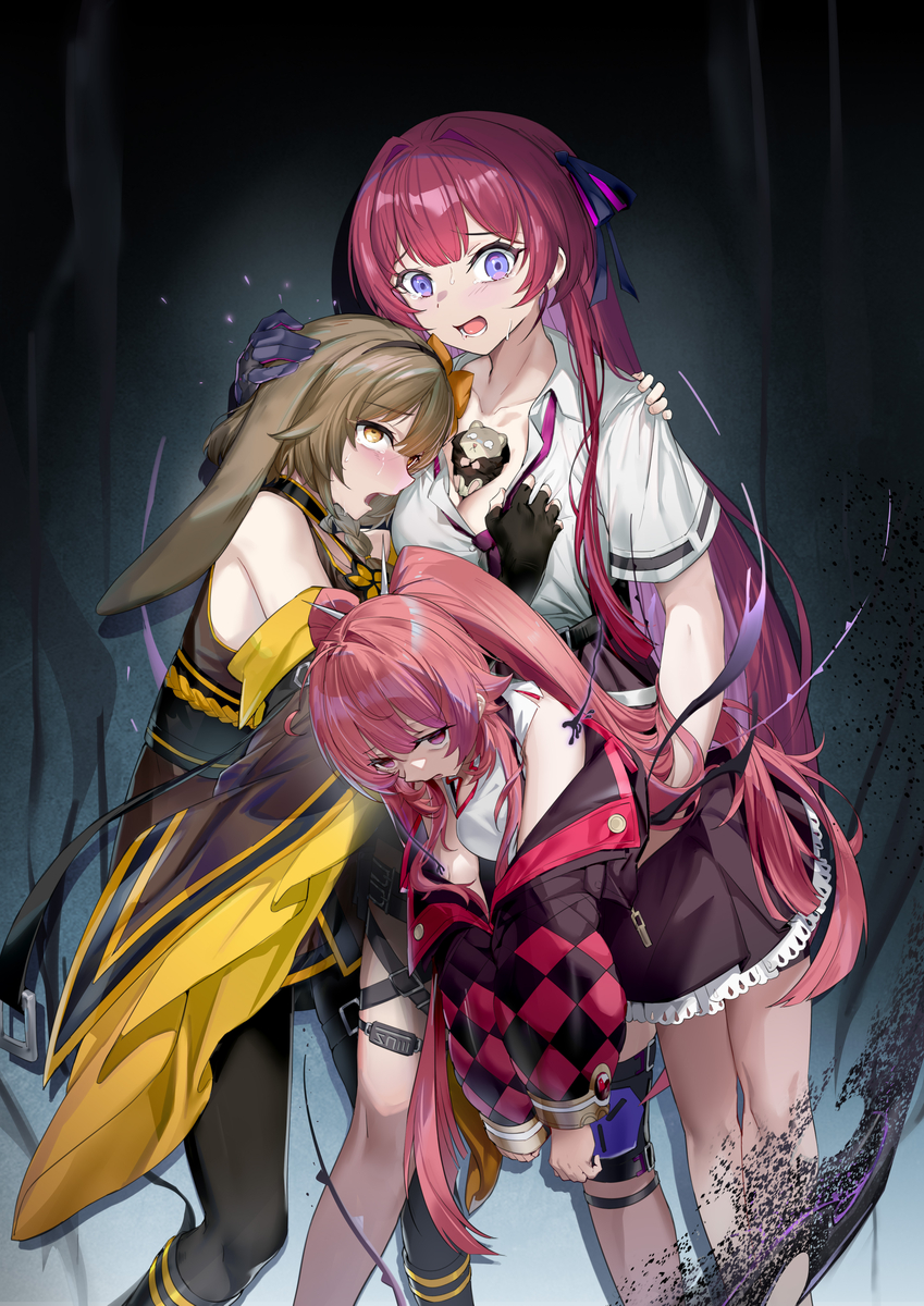 This is a pixiv picture whose title is 雷伊…会带大家撤离的….