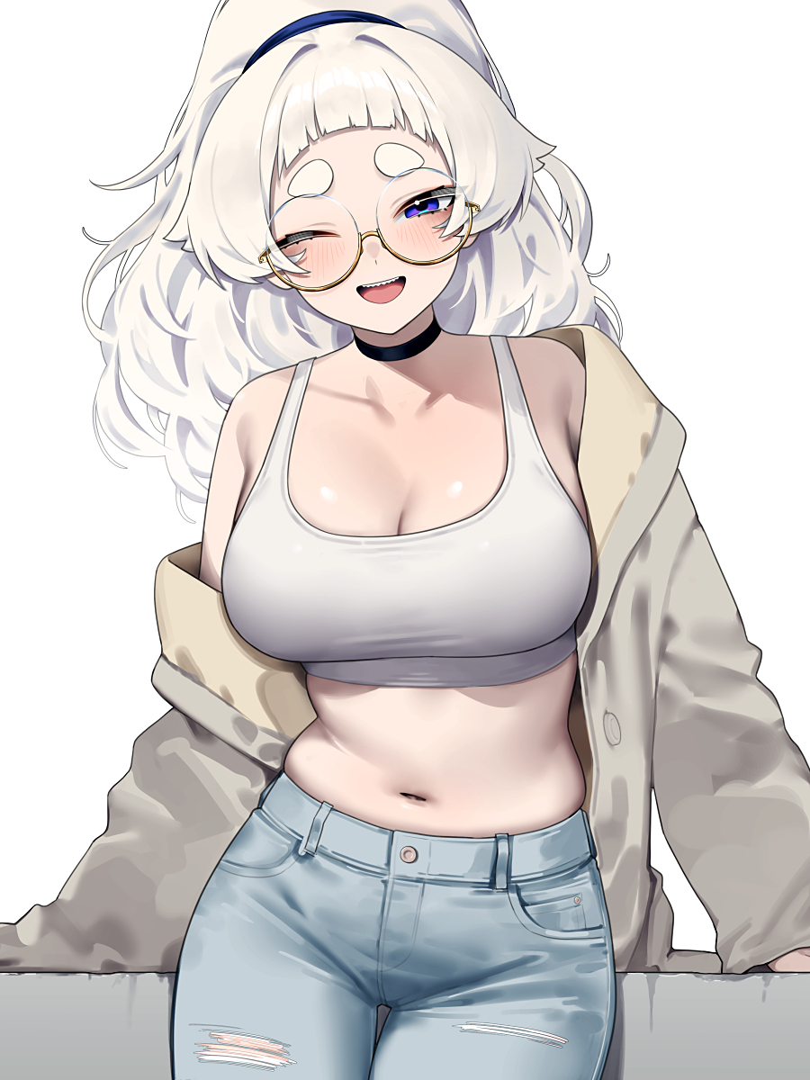 This is a pixiv picture whose title is 😉.