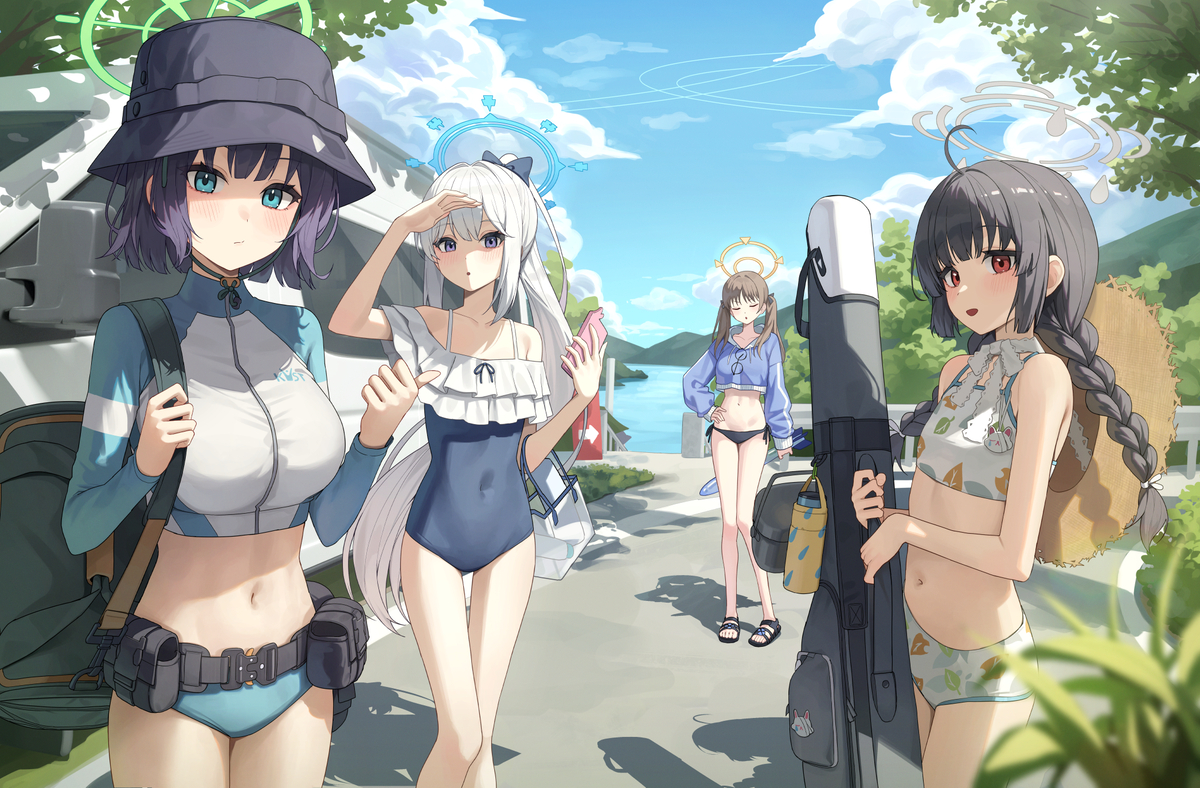 This is a pixiv picture whose title is RABBIT小隊.
