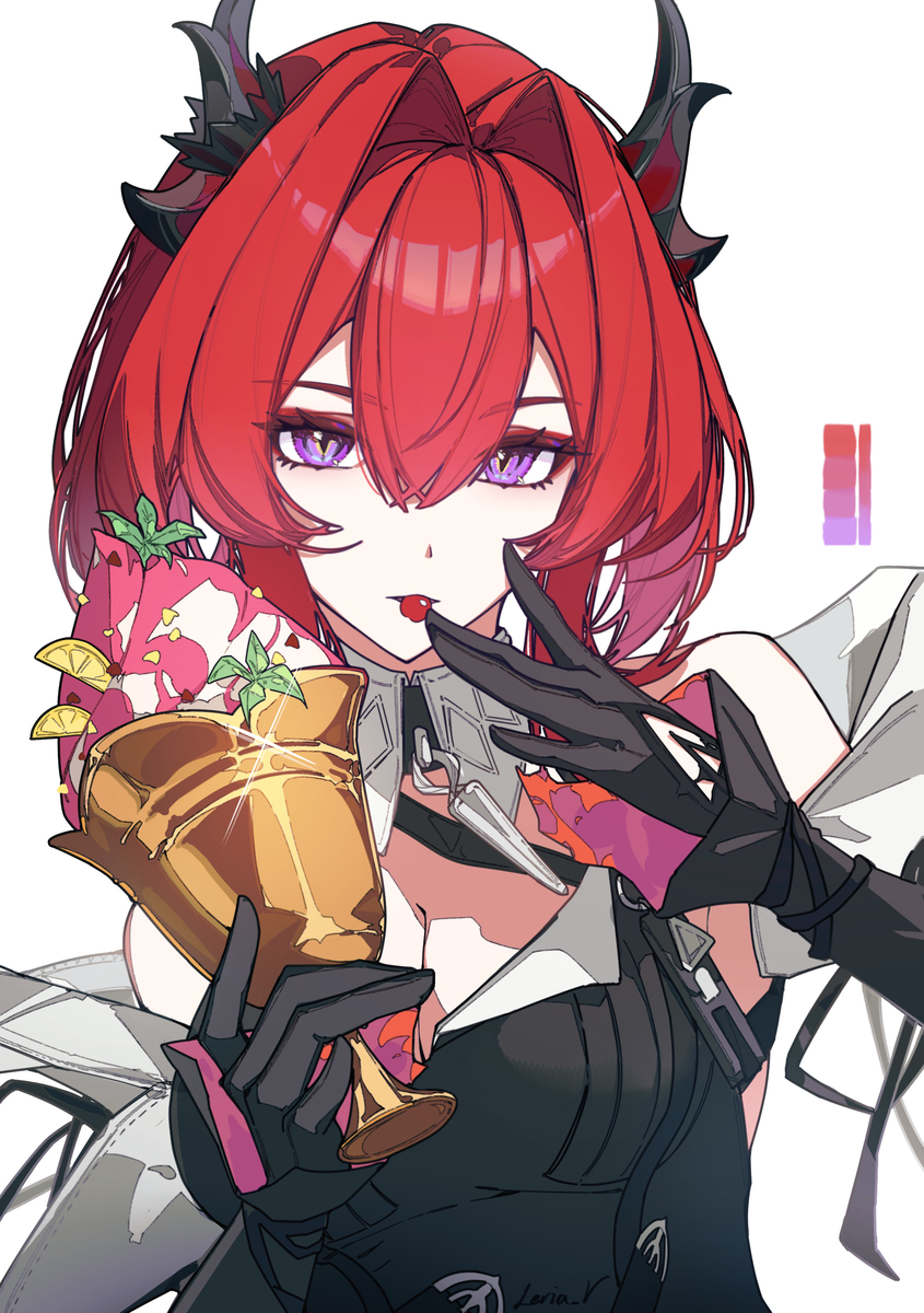 This is a pixiv picture whose title is Laevatain.