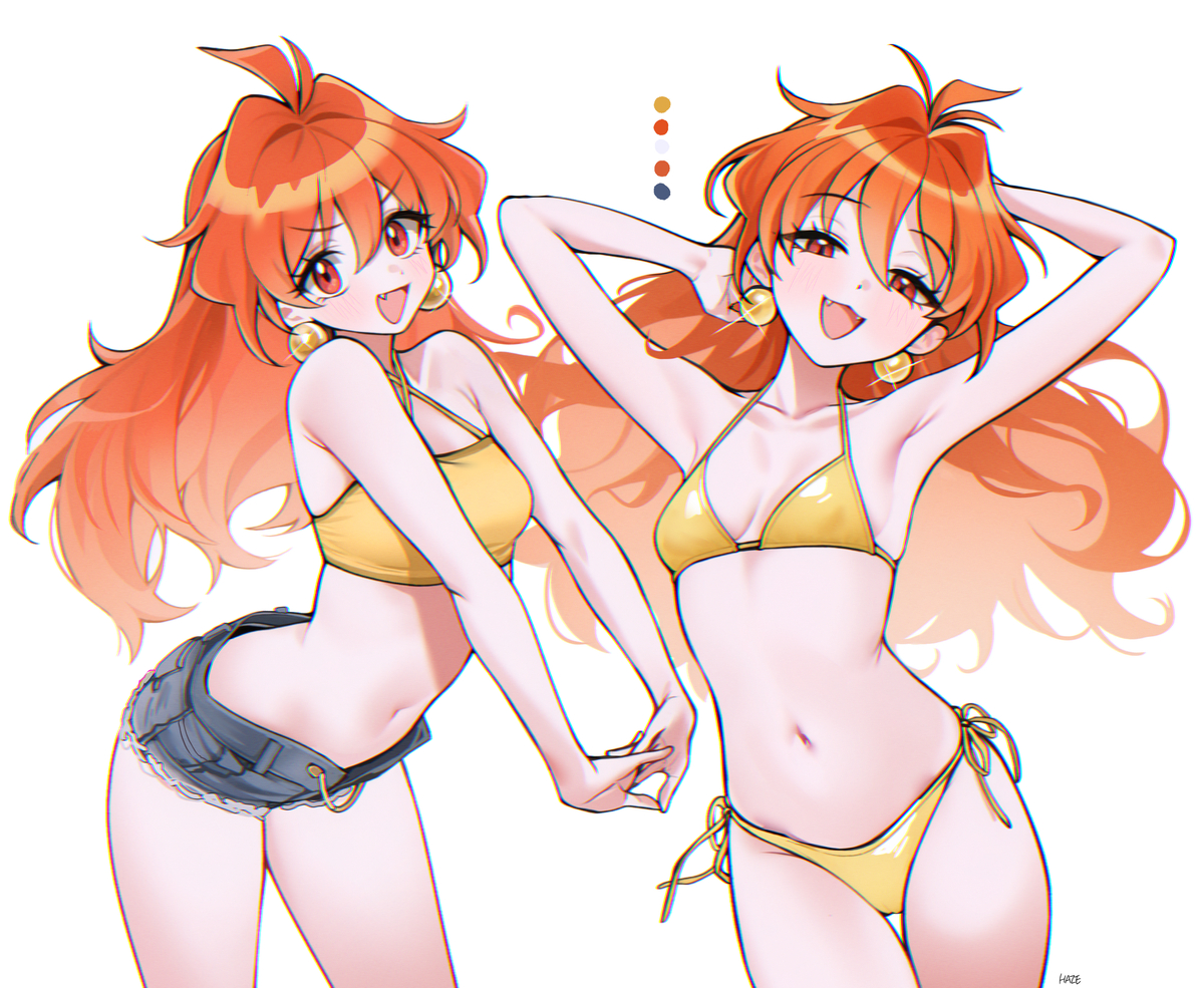 This is a pixiv picture whose title is Lina Inverse.