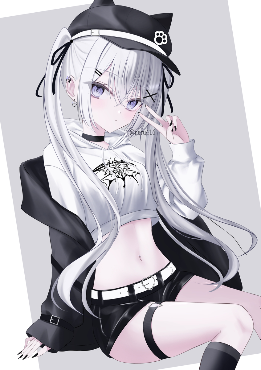 This is a pixiv picture whose title is 私服.