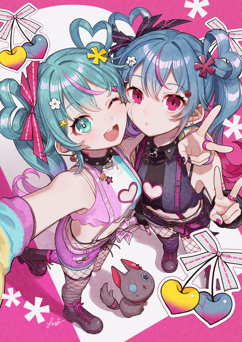 This is a pixiv picture whose title is デコミク.