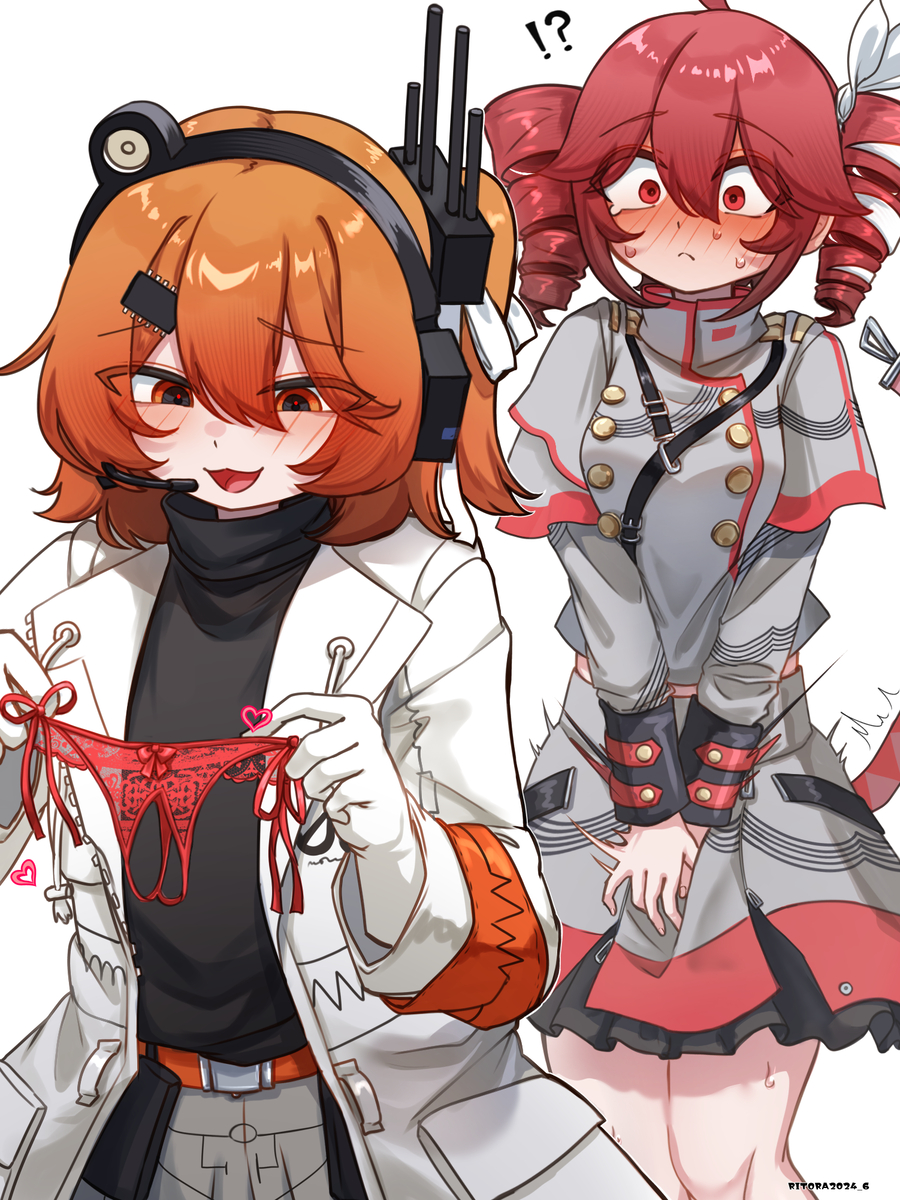 This is a pixiv picture whose title is どこから盗ってきたの？.