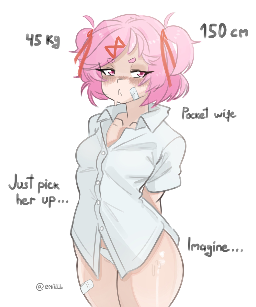 This is a pixiv picture whose title is Cute Natsuki.