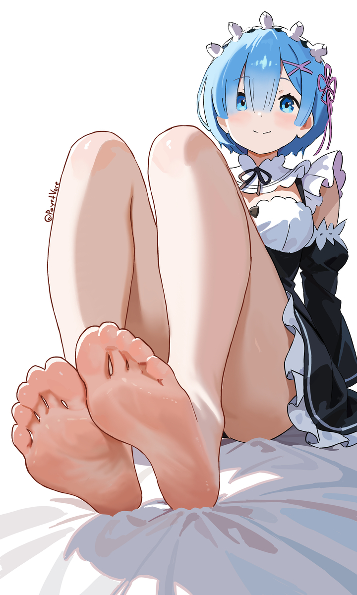 This is a pixiv picture whose title is Rem.