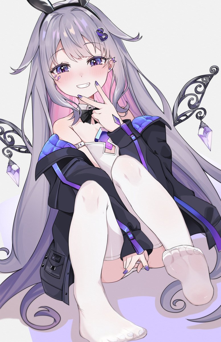 This is a pixiv picture whose title is Biboo bunny.