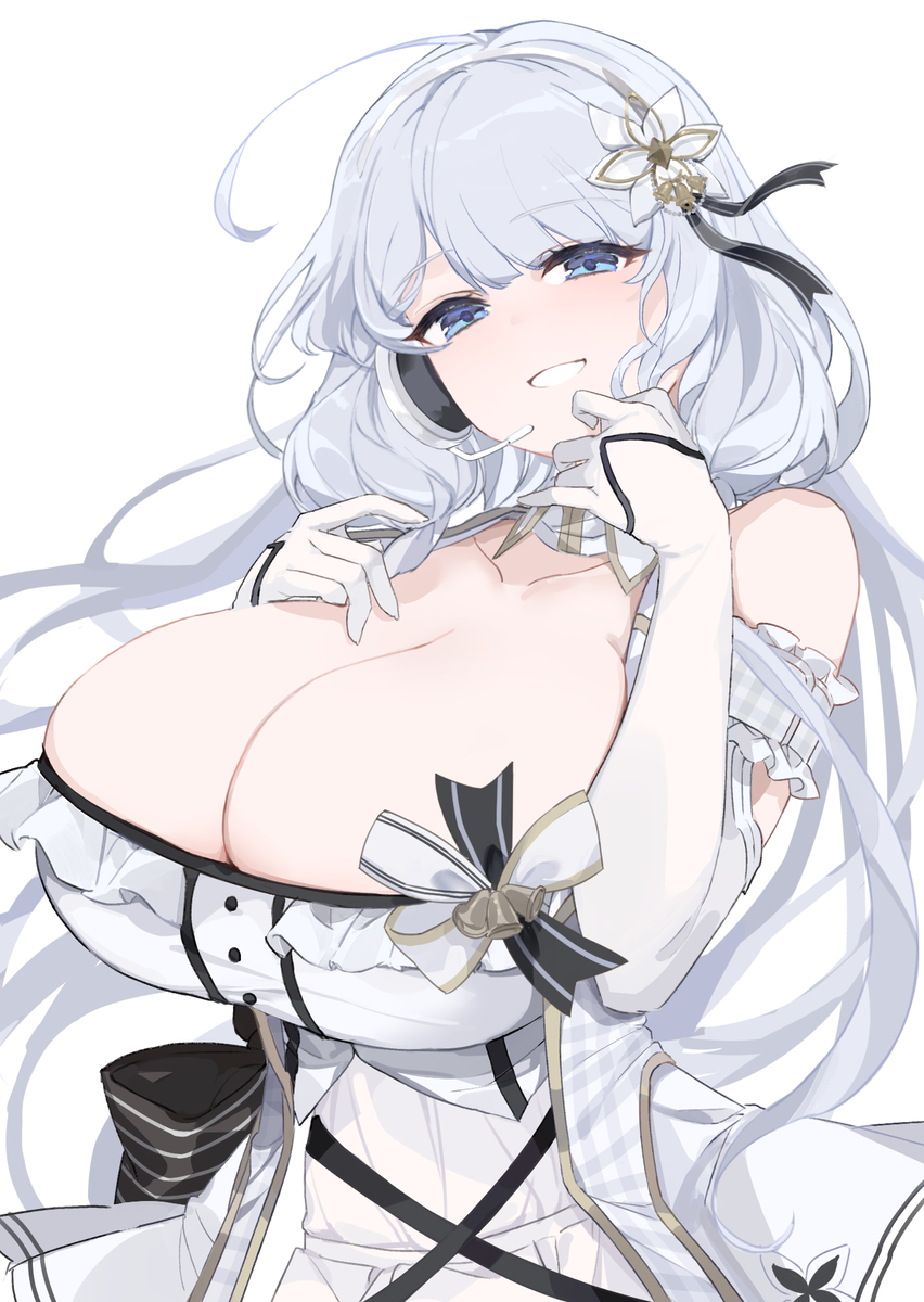 This is a pixiv picture whose title is イラストリアス(μ兵装).