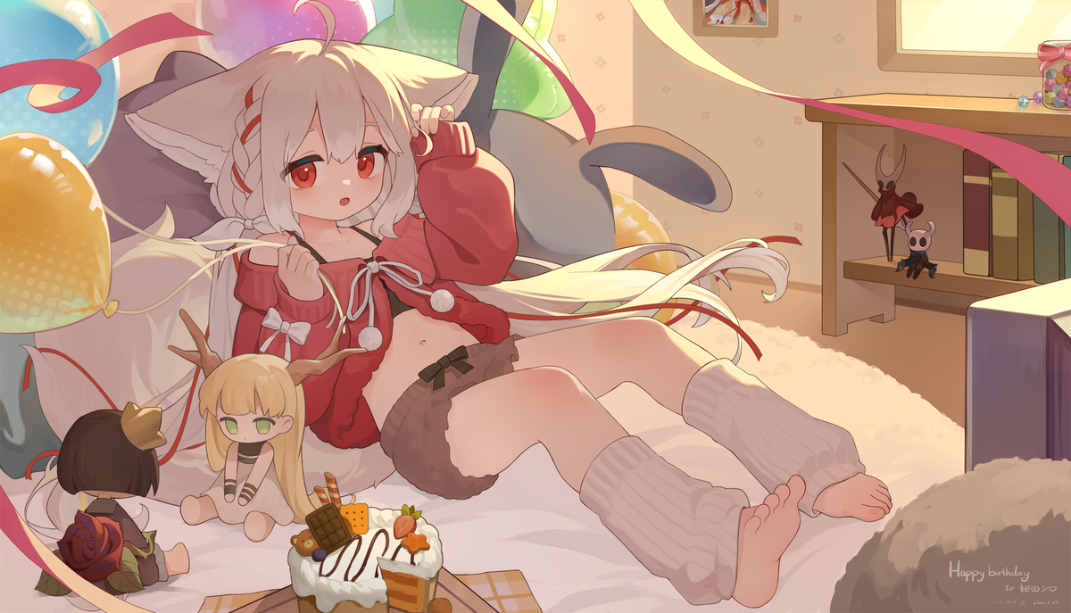 This is a pixiv picture whose title is 2026.1.29诗露生日快乐.