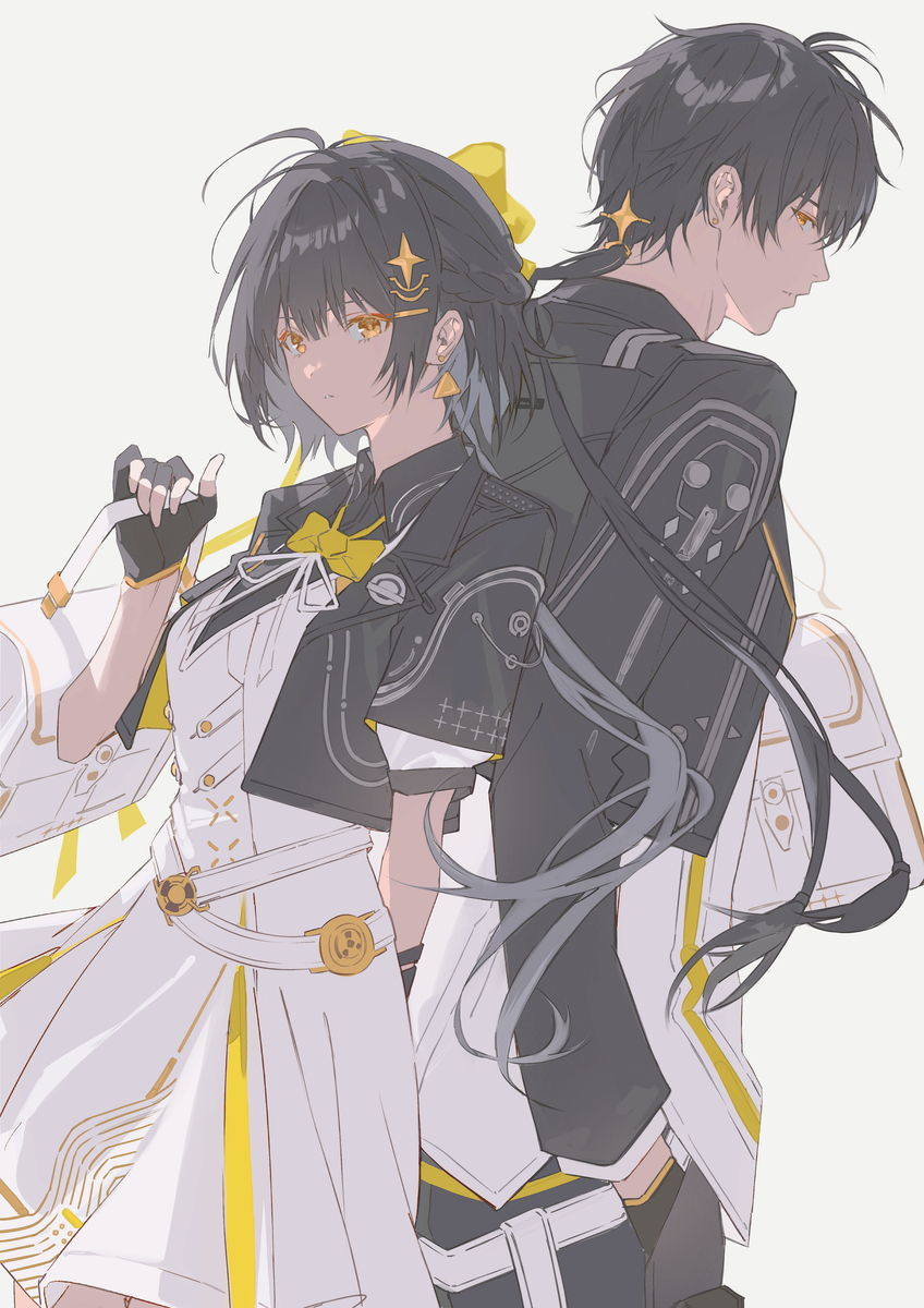 This is a pixiv picture whose title is 永久に輝く星明り.