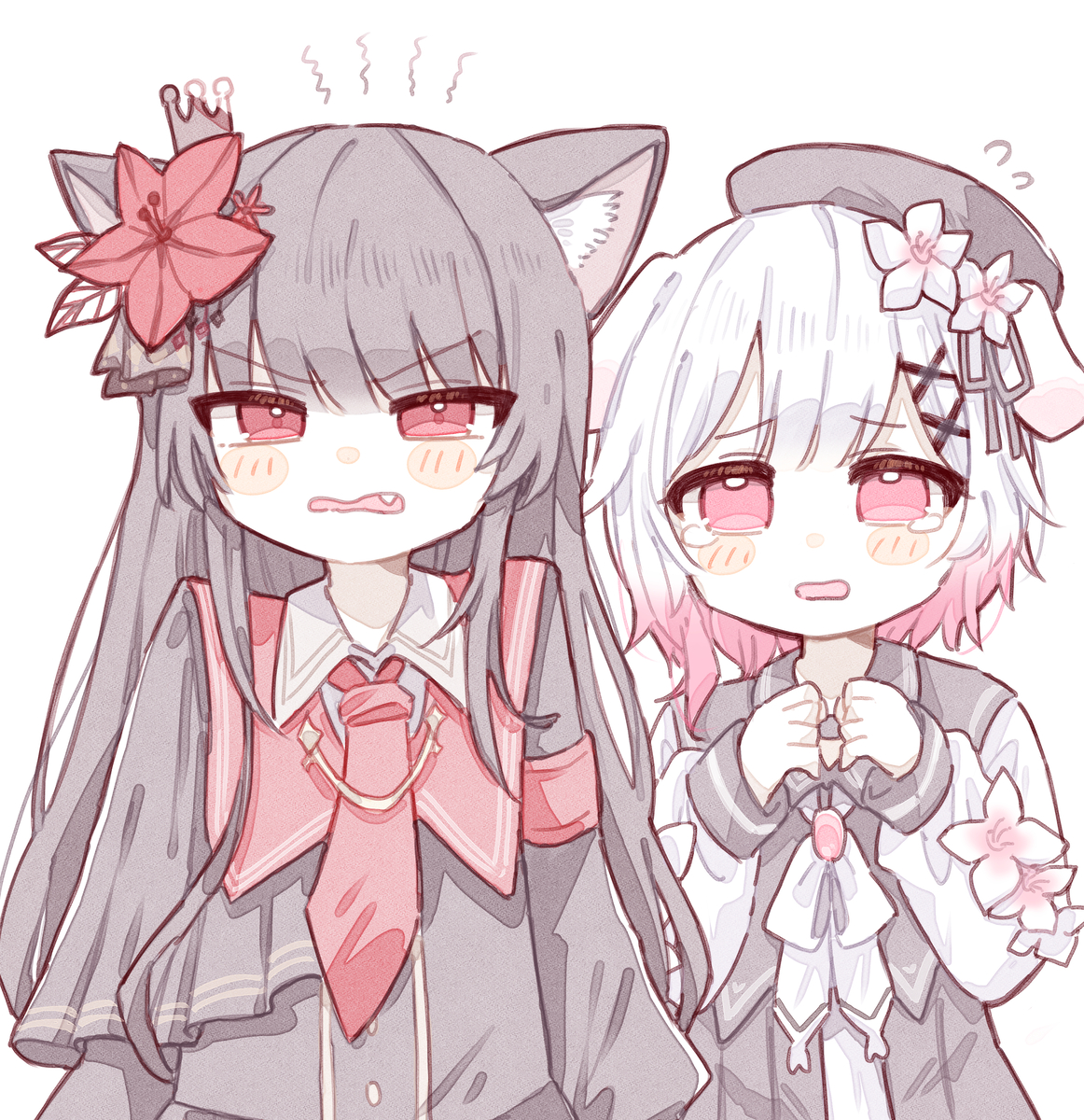 This is a pixiv picture whose title is 威嚇.