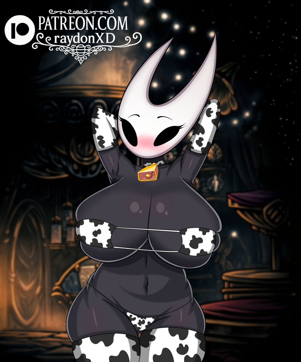 This is a pixiv picture whose title is Milky Hornet 🥛// SilkSong 🕸️.