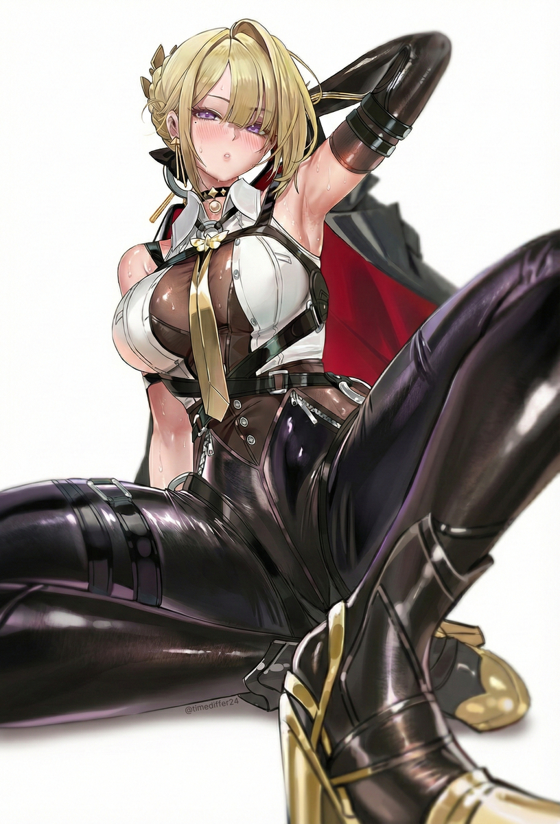 This is a pixiv picture whose title is イヴリン｜Evelyn｜伊芙琳.