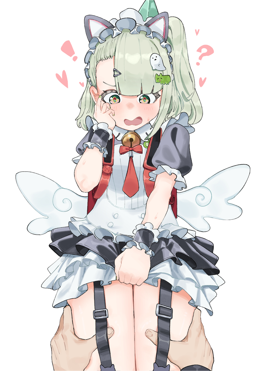 This is a pixiv picture whose title is maid.