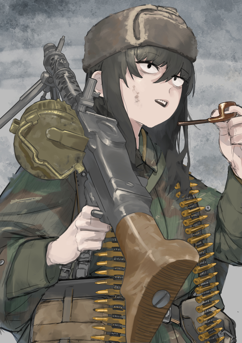 This is a pixiv picture whose title is Hoffman, Spring 1942.