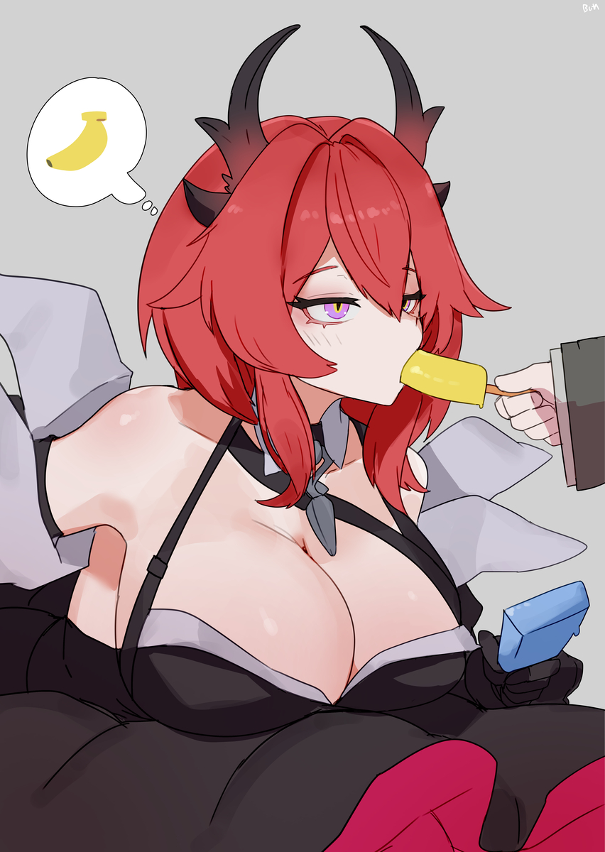 This is a pixiv picture whose title is 레바테인.