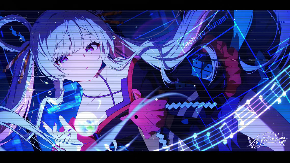 This is a pixiv picture whose title is 月見ヤチヨ.