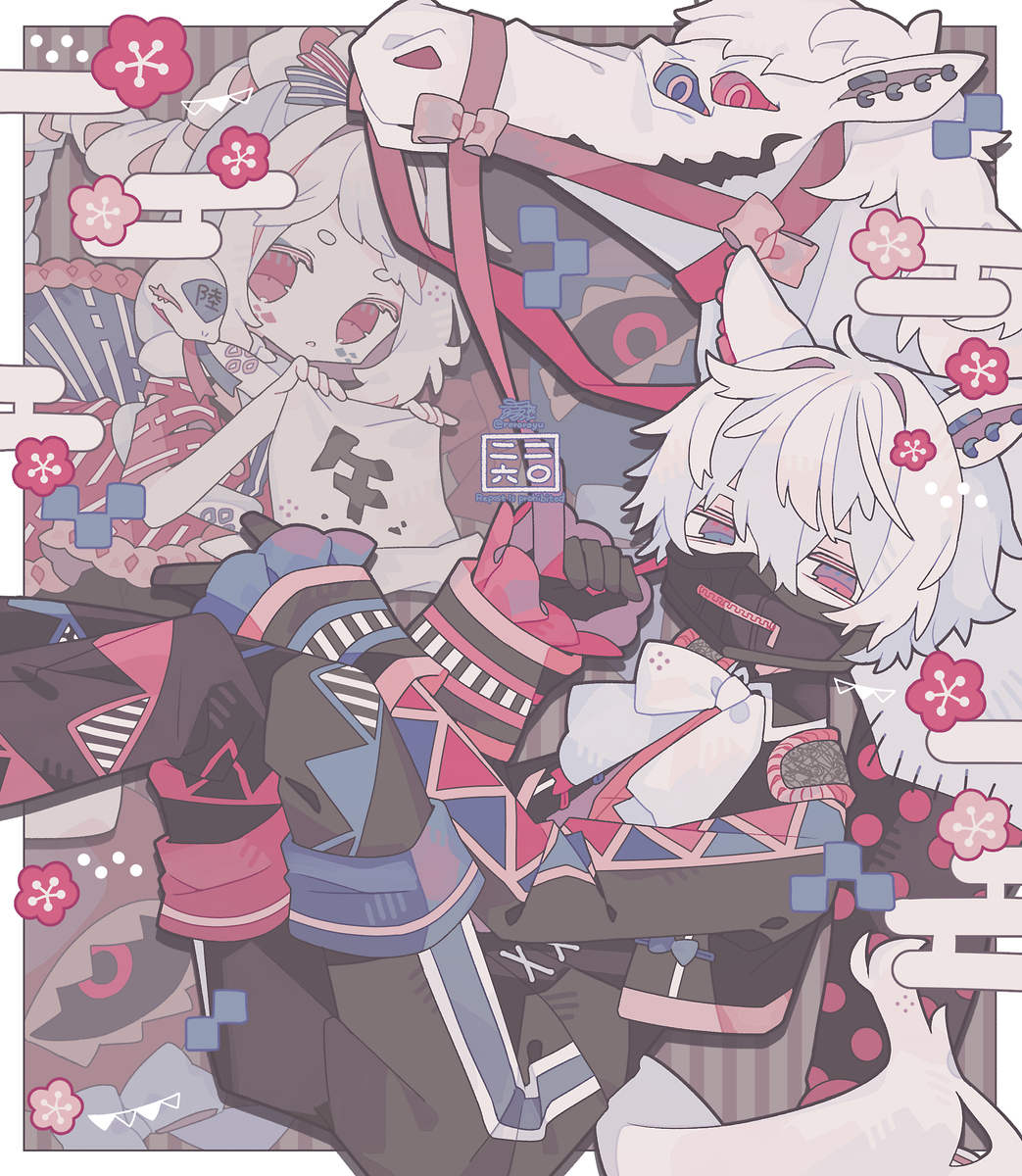 This is a pixiv picture whose title is 2026 ❖ 午.