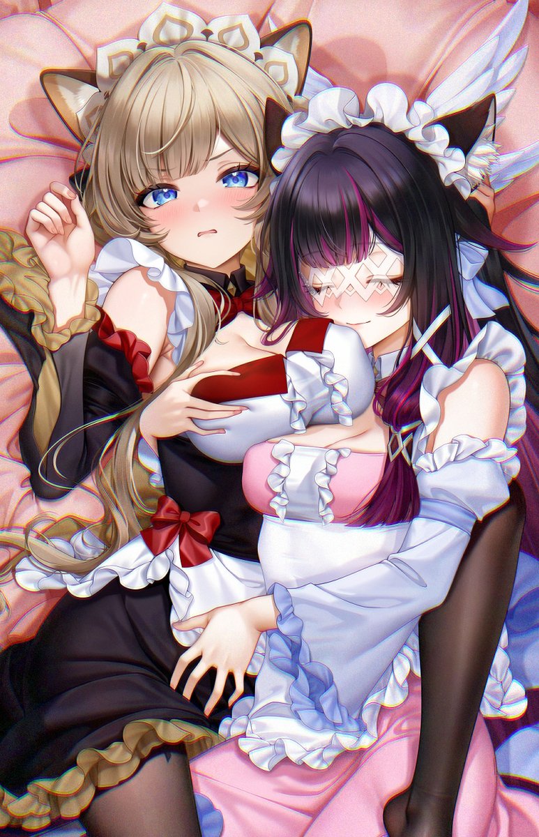 This is a pixiv picture whose title is 木偶和少女.